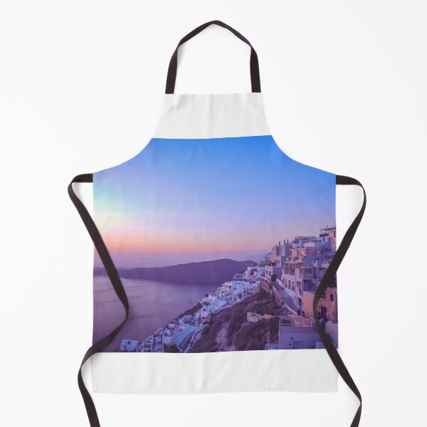 Item preview, Santorini, Greece, Purple Ocean Sunset designed and sold by newburyboutique.