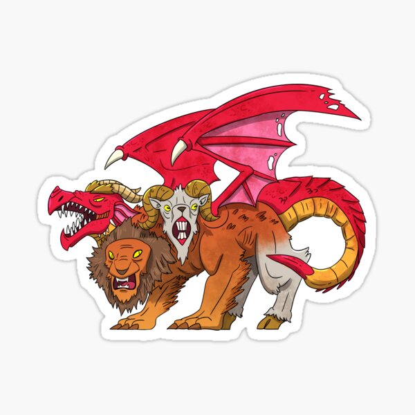 Chimera Sticker