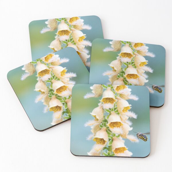 Item preview, Flower and a bee! designed and sold by vasu.