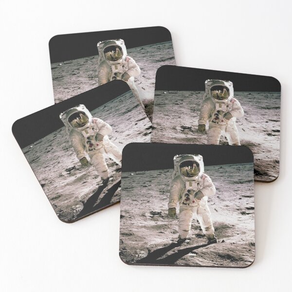 Item preview, Buzz Aldrin On The Moon designed and sold by VintageMode.