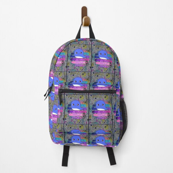Item preview, Kawaii Blue Whale, Japanese eat whales,90's retro designed and sold by Cheffsspecials.