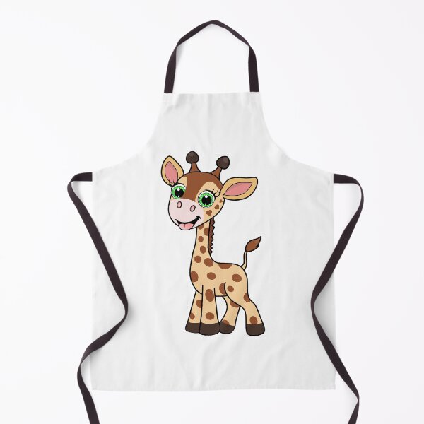 Item preview, Funny Cute Giraffe Cartoon designed and sold by AnimalsCartoon.