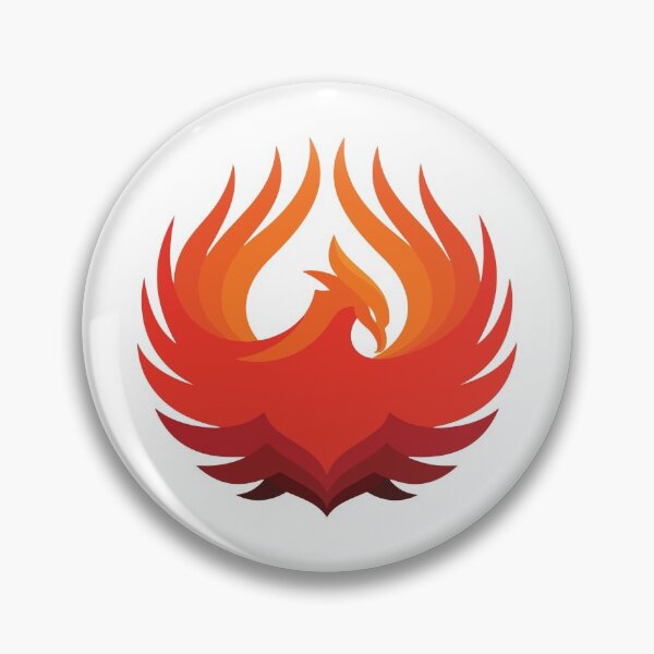 Item preview, Phoenix Bird flying on fire designed and sold by mouad naouiri.
