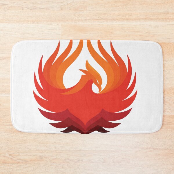 Item preview, Phoenix Bird flying on fire designed and sold by mouad naouiri.