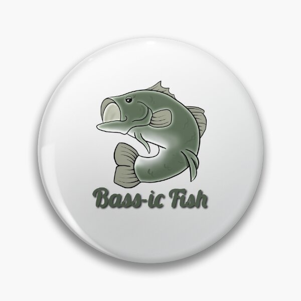 Item preview, Bass-ic Fish designed and sold by evelyneverybody.