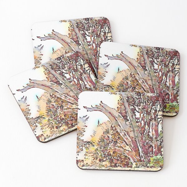 Item preview, Tivoli: tree trunks in the garden of Villa d'Este designed and sold by Giuseppe Cocco.
