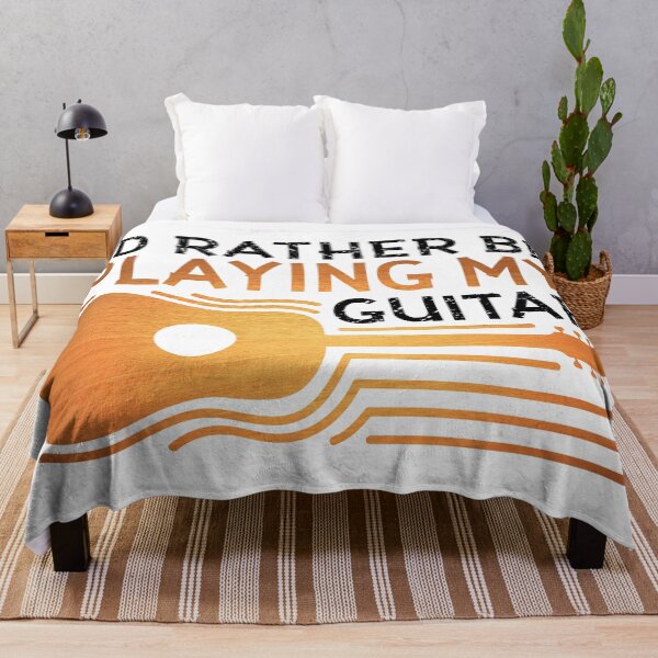 Item preview, I’D Rather Be Playing My Guitar designed and sold by infleims.