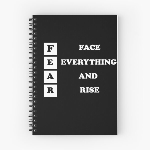 Item preview, Face Everything And Rise Gift FEAR designed and sold by elwizkhalifa.