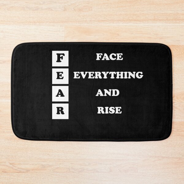 Item preview, Face Everything And Rise Gift FEAR designed and sold by elwizkhalifa.