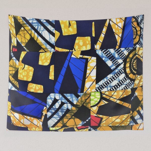 Item preview, African Fabric Collage Art Patterns [#17] designed and sold by AfriStyleUK.