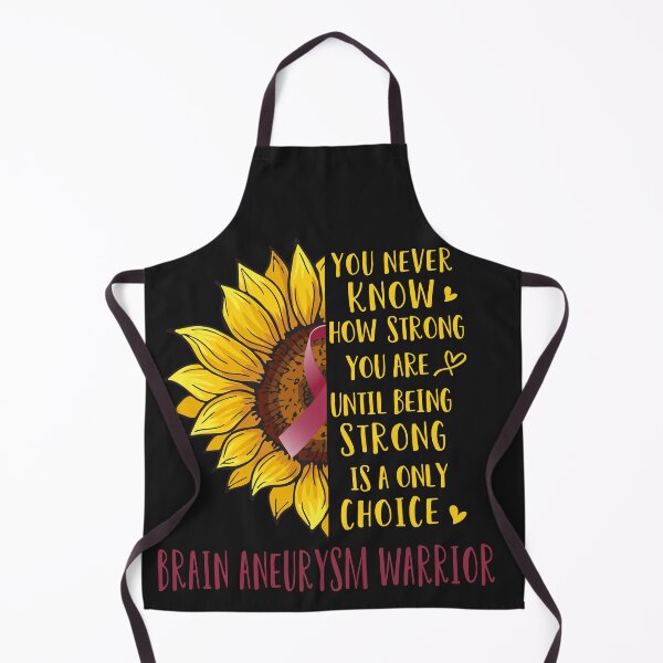 Item preview, Sunflower You Never Know How Strong You Are Brain Aneurysm Warrior designed and sold by rechardtee.