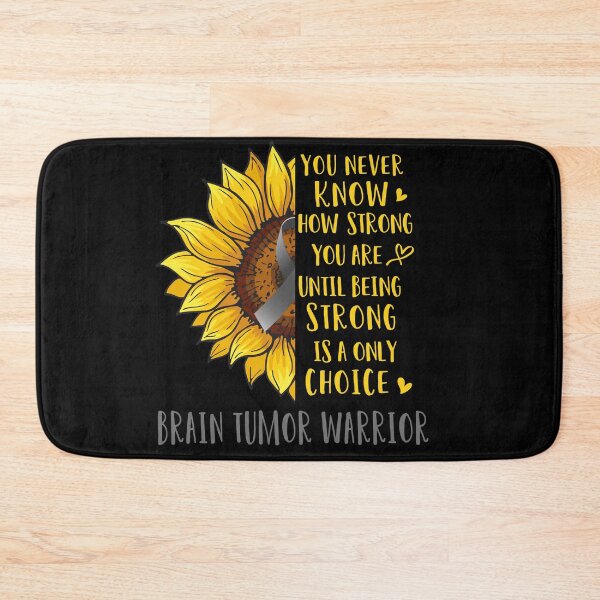 Item preview, Sunflower You Never Know How Strong You Are Brain Tumor Warrior designed and sold by rechardtee.