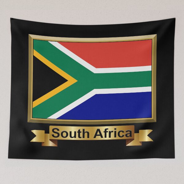 Item preview, South African Flag Gifts, Masks, Stickers & Products (N) designed and sold by mpodger.