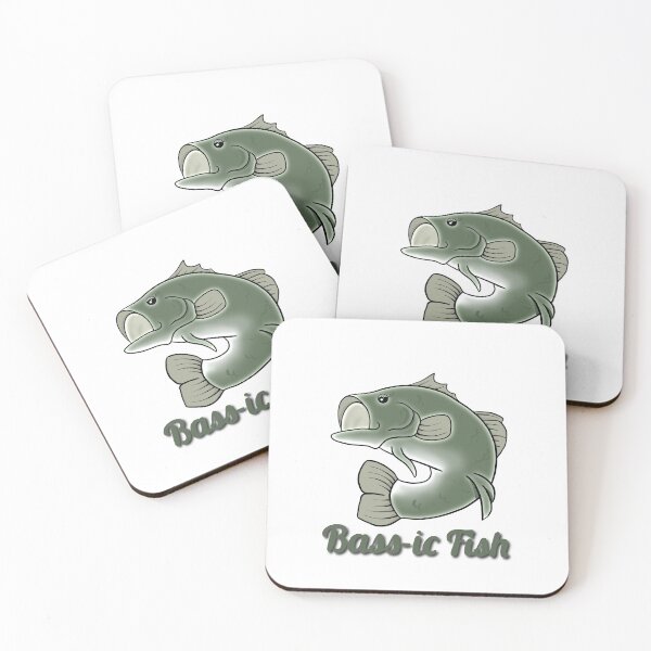 Item preview, Bass-ic Fish designed and sold by evelyneverybody.