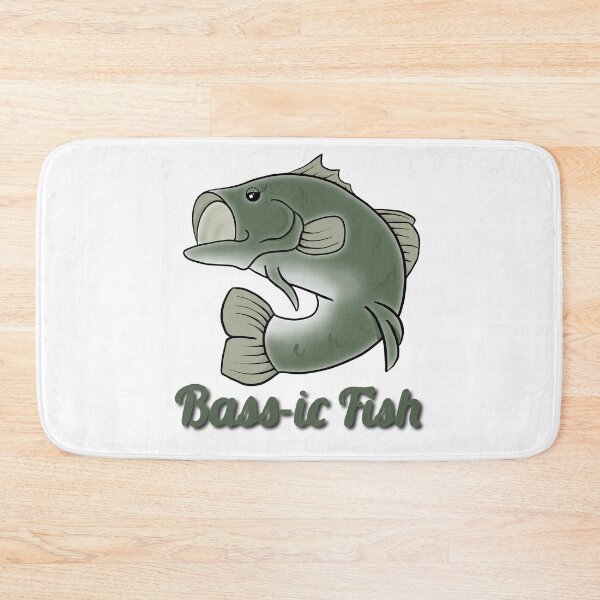 Item preview, Bass-ic Fish designed and sold by evelyneverybody.
