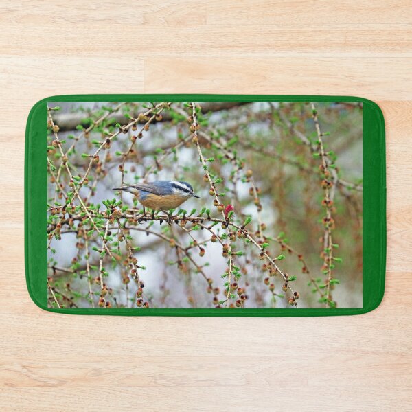 Item preview, Nuthatch In The Tamarack designed and sold by Deb Oppermann.