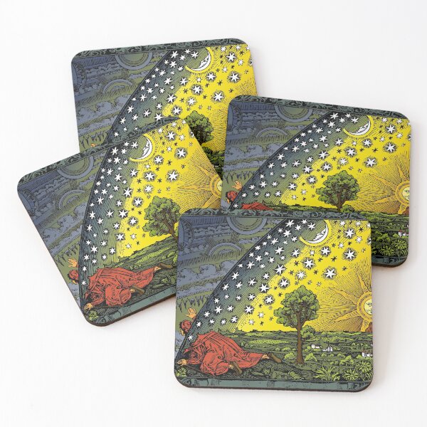 Item preview, The Flammarion engraving, hand coloured designed and sold by monsterplanet.