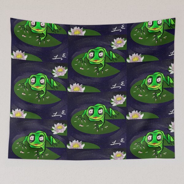 Item preview, Frog Princess Old Lady  designed and sold by lululsq.