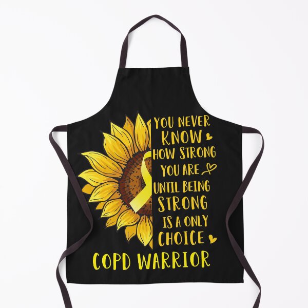 Item preview, Sunflower You Never Know How Strong You Are COPD Warrior designed and sold by rechardtee.