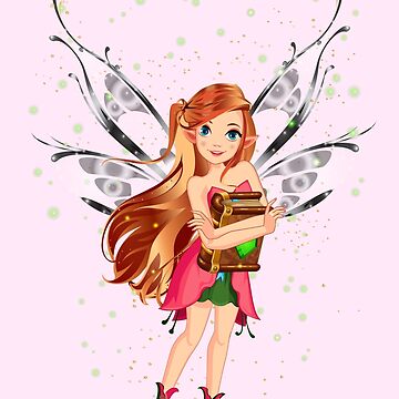 Artwork thumbnail, Felicia The Magical Fairy Book Club Fairy-Loving Her Books™ by TeelieTurner