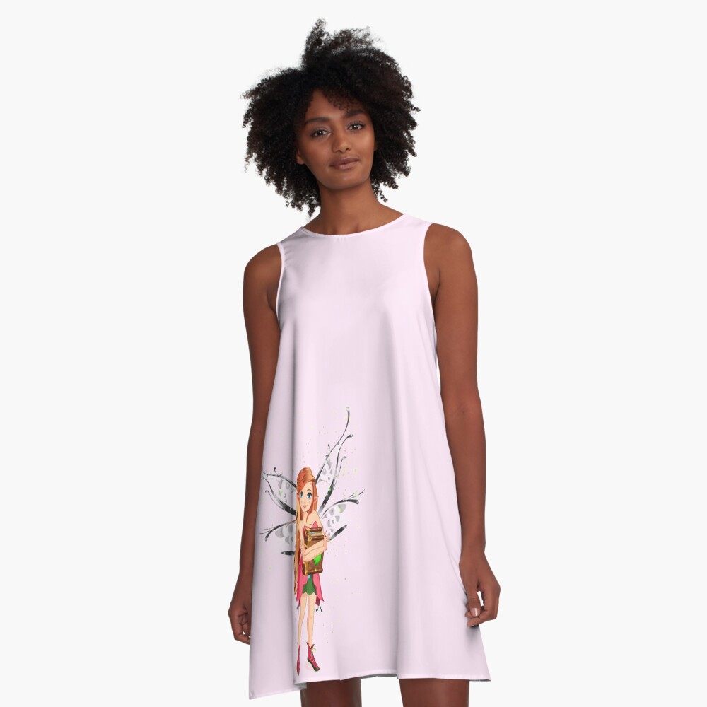 Item preview, A-Line Dress designed and sold by TeelieTurner.