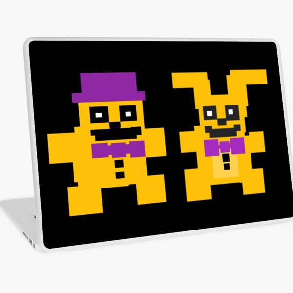 fredbear and springbonnie Art Board Print for Sale by crocoshop