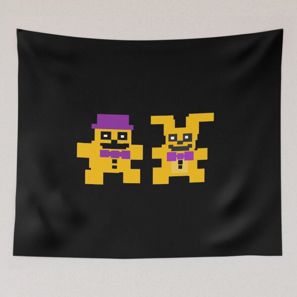 Item preview, fredbear and springbonnie designed and sold by crocoshop.
