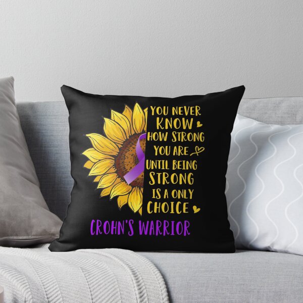 Item preview, Sunflower You Never Know How Strong You Are Crohn's Warrior designed and sold by rechardtee.