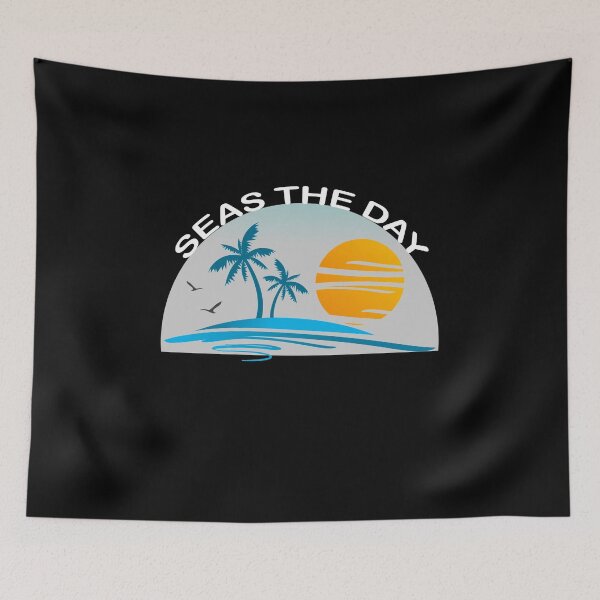 Item preview, Seas The Day Seize The Day Gift Sea designed and sold by elwizkhalifa.