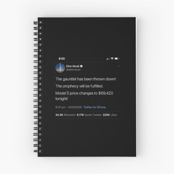 Item preview, Tesla Model S price $69,420 Elon Musk tweet designed and sold by DF118.