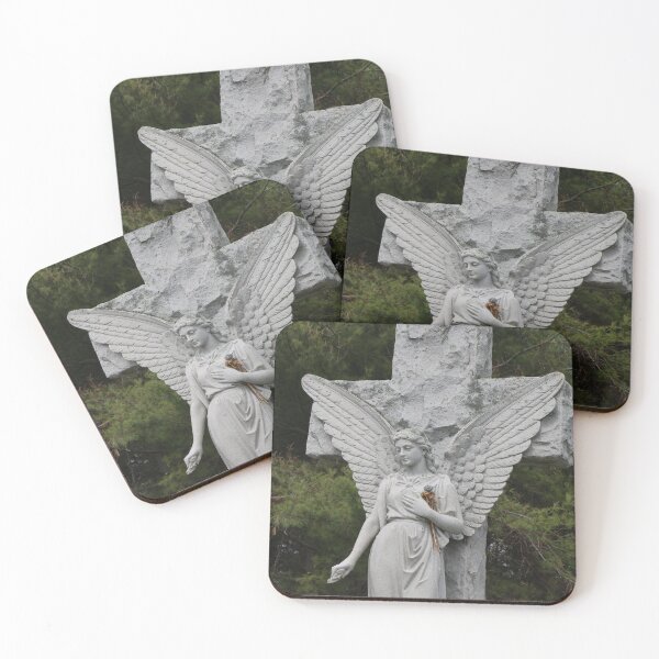 Item preview, Angel Standing Under a Cross - Chepachet Rhode Island designed and sold by Theophanes Avery.