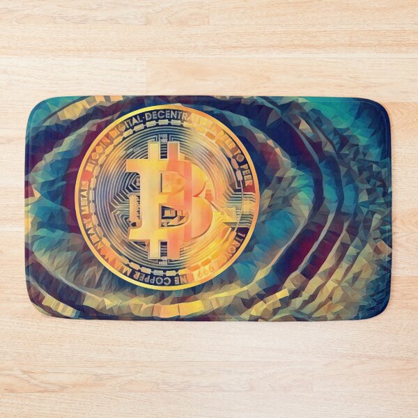 Item preview, Bitcoin Coming Out Continuously To Me Self Affirmation, Oil Painting Printing  designed and sold by iASunshine.