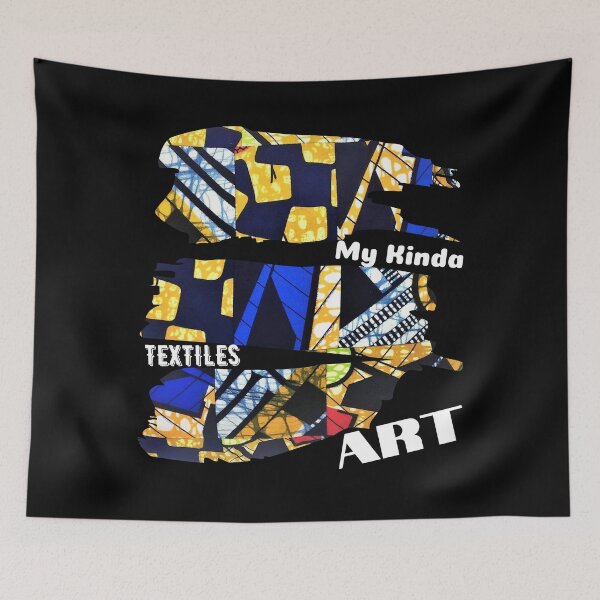 Item preview, African Fabric Collage Art Patterns [#15] designed and sold by AfriStyleUK.