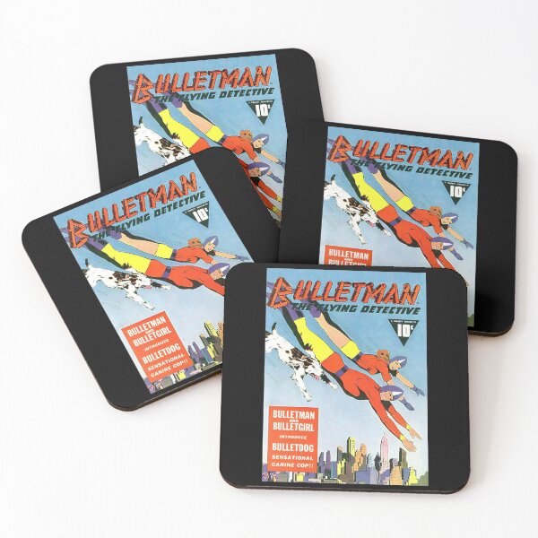 Item preview, Bulletman Comic Cover | Vintage comic designed and sold by Petra Becker.