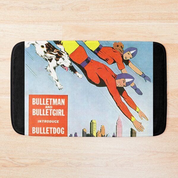 Item preview, Bulletman Comic Cover | Vintage comic designed and sold by Petra Becker.