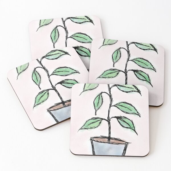 Item preview, Avocado plant _ pink background designed and sold by Thorko.