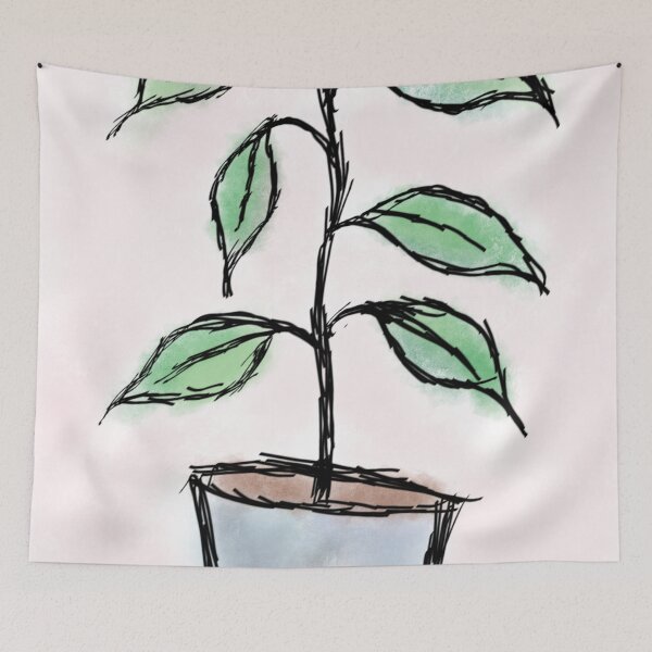 Item preview, Avocado plant _ pink background designed and sold by Thorko.