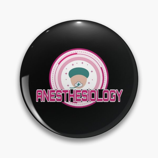 Item preview, anesthesiology logo designed and sold by doctors-apparel.