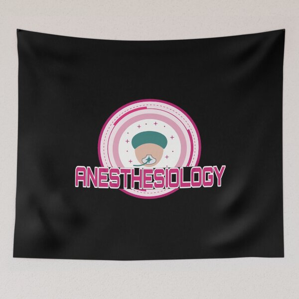 Item preview, anesthesiology logo designed and sold by doctors-apparel.