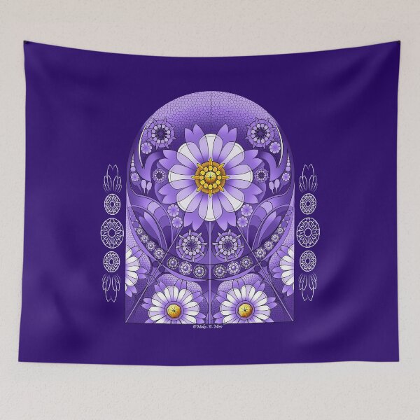 Item preview, Stainglass Spring Equinox - Violet *Limited Edition* designed and sold by Make-It-Mico.