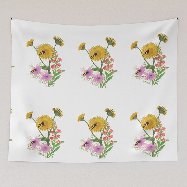 Item preview, Honeybee flowers designed and sold by Little Store On Keedonwood.