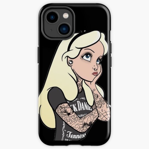 Alice punk au pays des merveilles Coque antichoc iPhone
