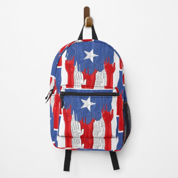Item preview, Puerto Rico Flag Boriqua Pride Rican Hands Raised designed and sold by Nosek1ng.