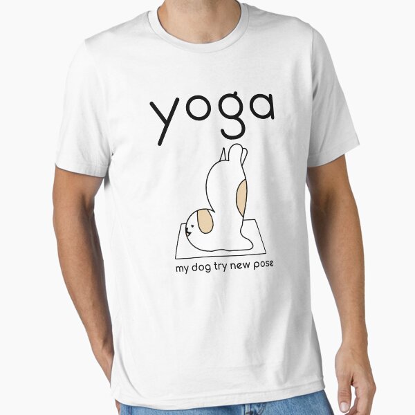 Item preview, yoga dog, meditation  designed and sold by MHDesignstore.