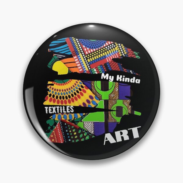 Item preview, African Fabric Collage Art Patterns [#14] designed and sold by AfriStyleUK.