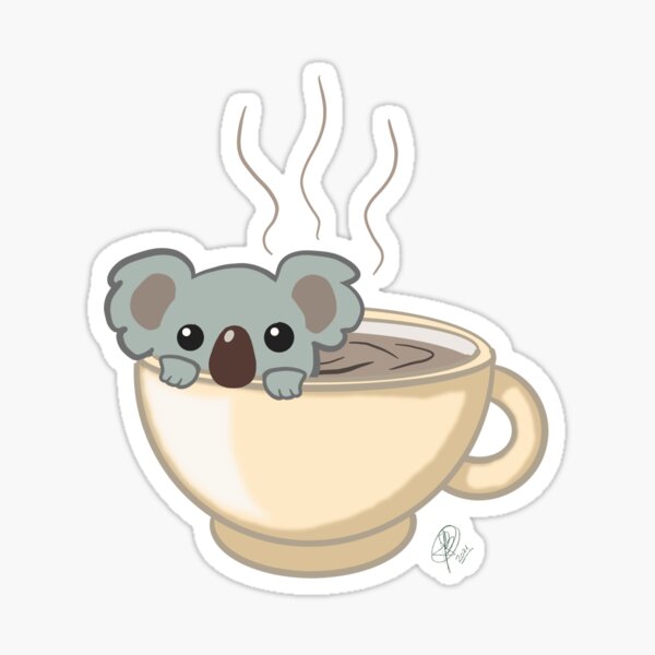 Koala Tea Sticker