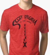 Scott Pilgrim - Seven Evil Exes Tri-blend T-Shirt