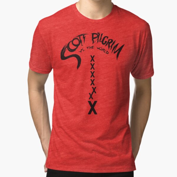 Scott Pilgrim - Seven Evil Exes Tri-blend T-Shirt