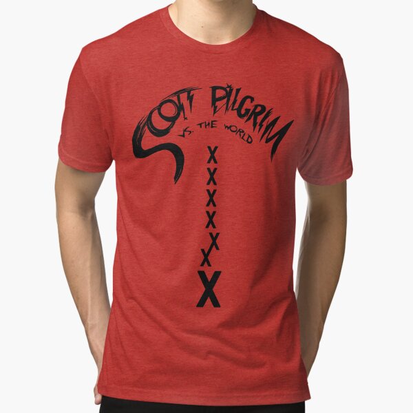 Scott Pilgrim T Shirts Redbubble - scott pilgrim shirt roblox