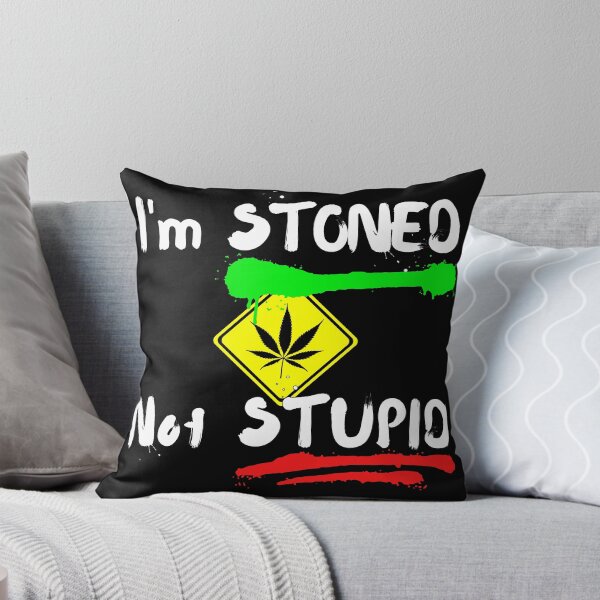 Item preview, Hey! I'm STONED not STUPID  designed and sold by Try-It.